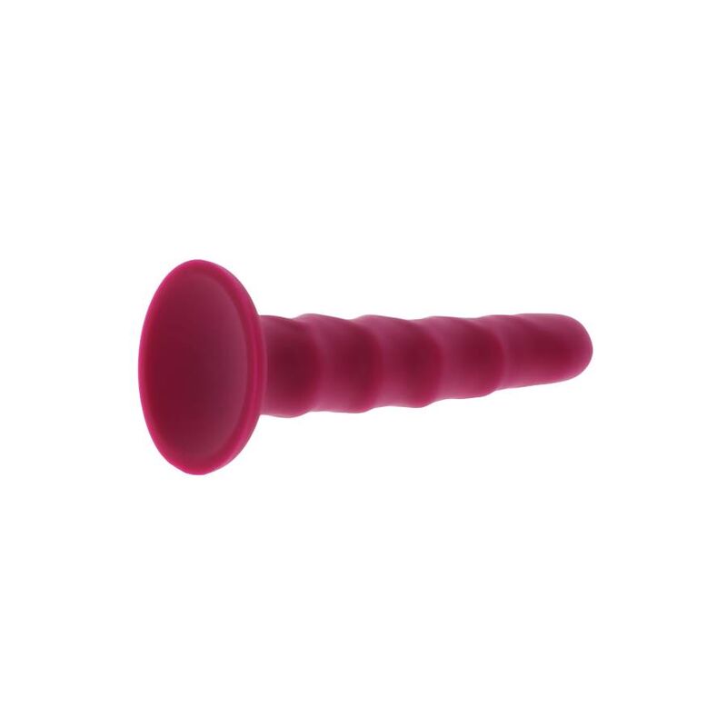 GET REAL - RIBBED DONG 12 CM ROJO - Imagen 6