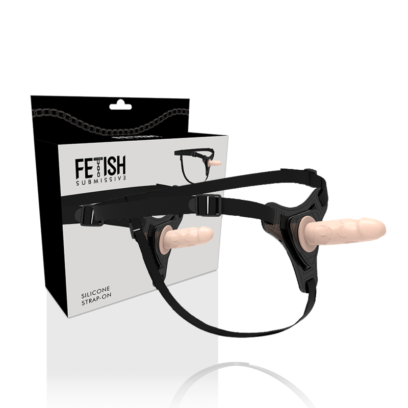 FETISH SUBMISSIVE HARNESS - SILICONA FLESH REALISTIC 12.5 CM - Imagen 3