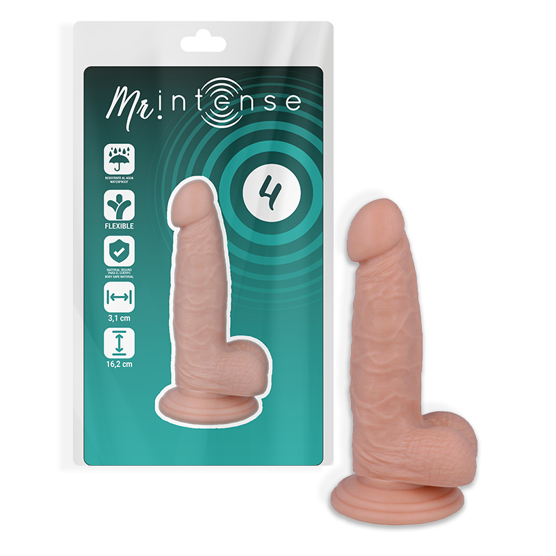 MR INTENSE - 4 PENE REALISTICO 16.2 CM -O- 3.1 CM - Imagen 7
