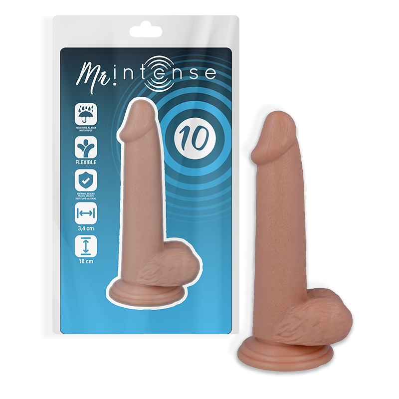 MR INTENSE - 10 PENE REALISTICO 18 CM -O- 3.4 CM - Imagen 5