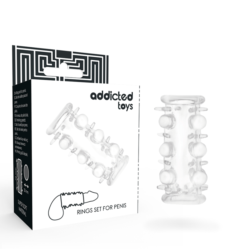 ADDICTED TOYS - FUNDA PENE CLEAR - Imagen 4