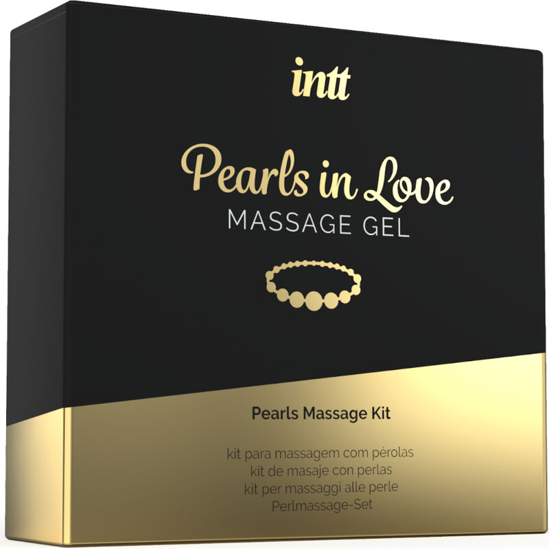 INTT MASSAGE & ORAL SEX - PEARLS IN LOVE CON COLLAR DE PERLAS Y GEL DE SILICONA - Imagen 3