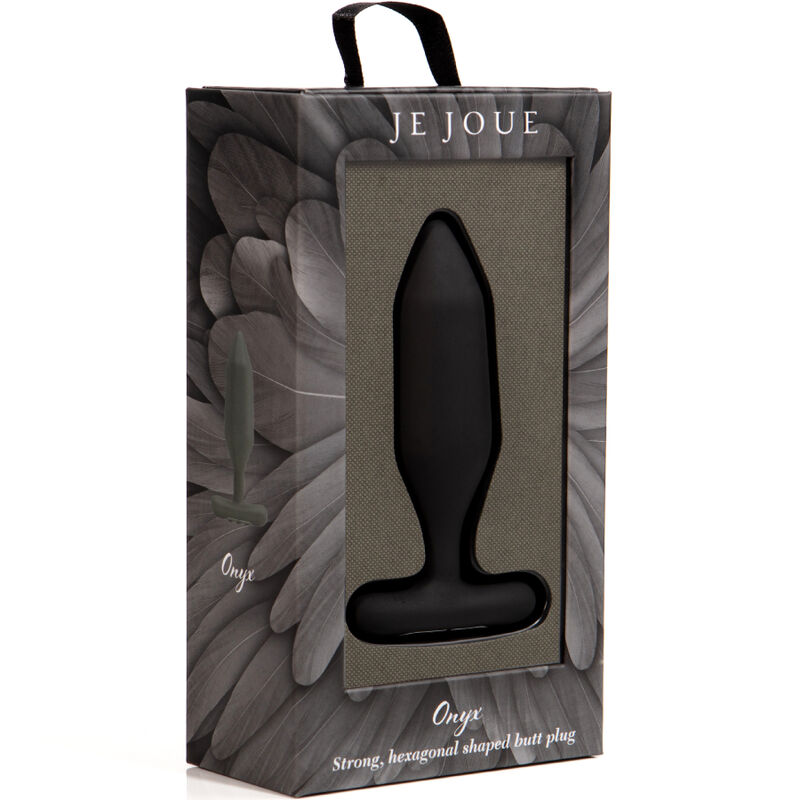 JE JOUE - ONYX PLUG ANAL VIBRADOR NEGRO - Imagen 4