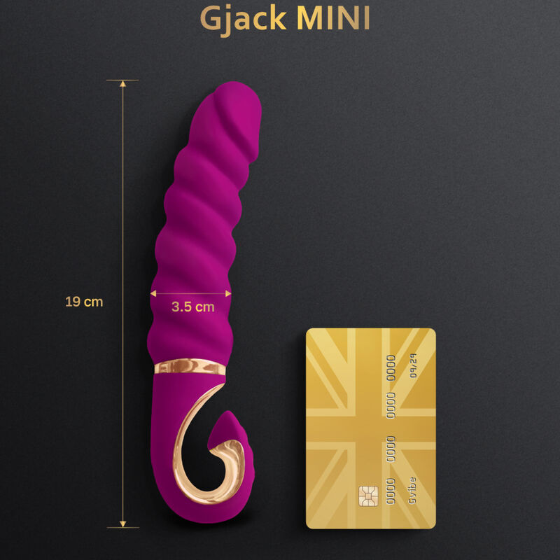G-VIBE - GJACK MINI VIBRADOR SILICIONA MORADO - Imagen 3