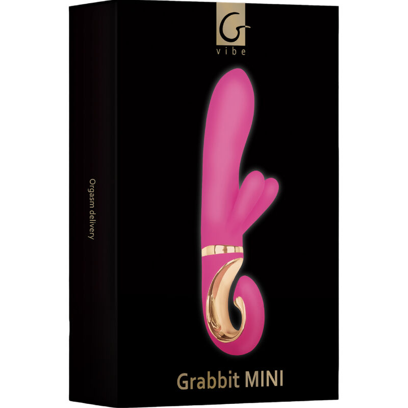 G-VIBE - GRABBIT MINI VIBRADOR SILICIONA ROSA - Imagen 4