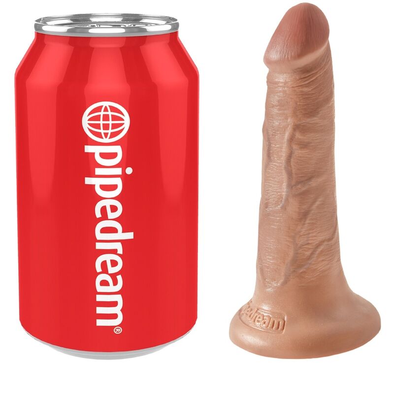 KING COCK - PENE REALISTICO 12 CM CARAMELO - Imagen 6