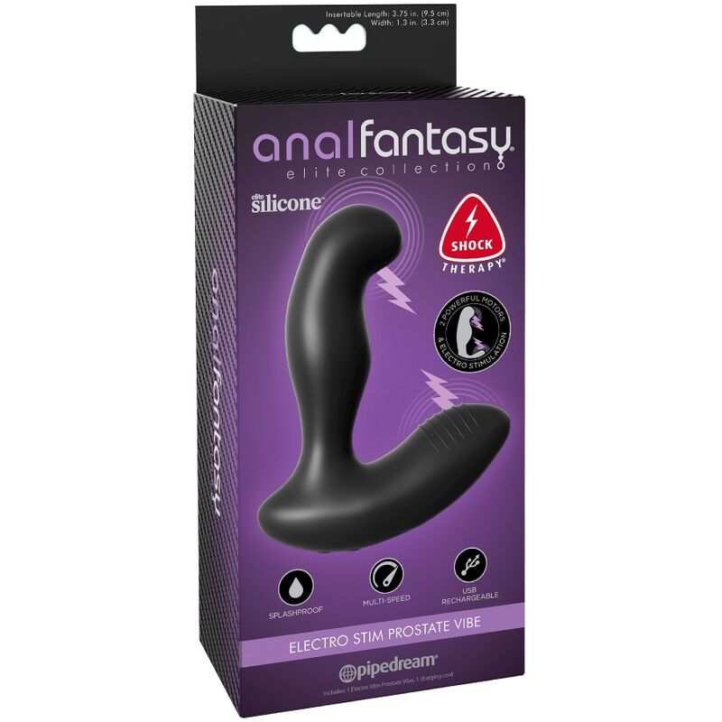 ANAL FANTASY ELITE COLLECTION - MASAJEADOR PROSTATICO VIBRADOR ELECTRO STIM - Imagen 5