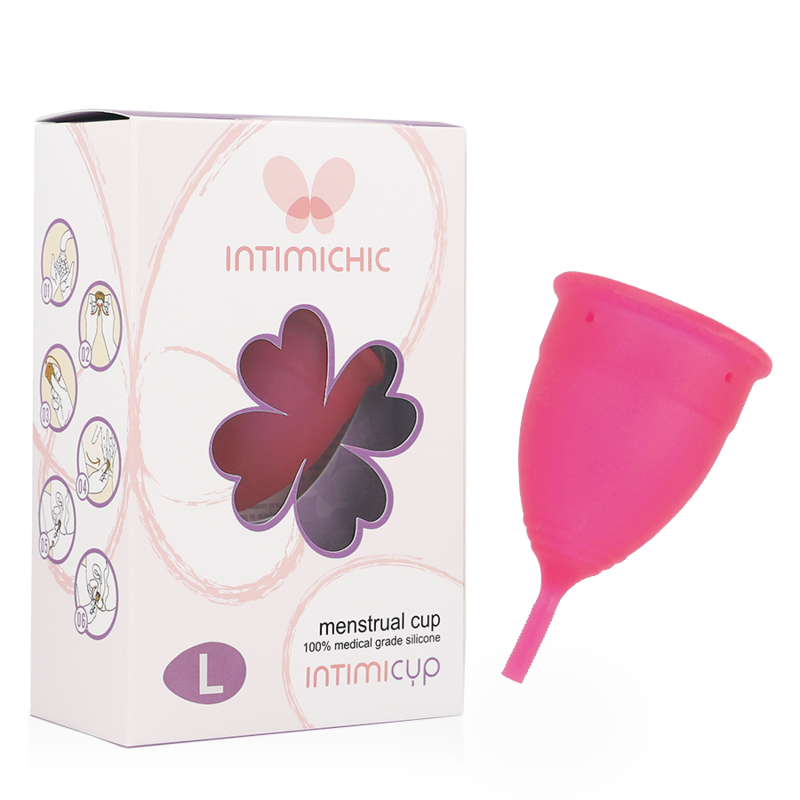INTIMICHIC - COPA MENSTRUAL SILICONA MEDICA - TALLA L - Imagen 3