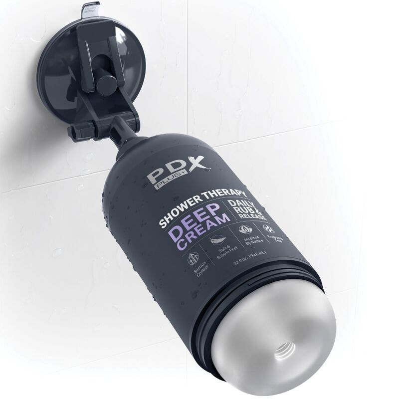 PDX PLUS - MASTURBADOR STROKER DISEÑO DISCRETO DE BOTE CHAMPU DEEP CREAM - Imagen 4