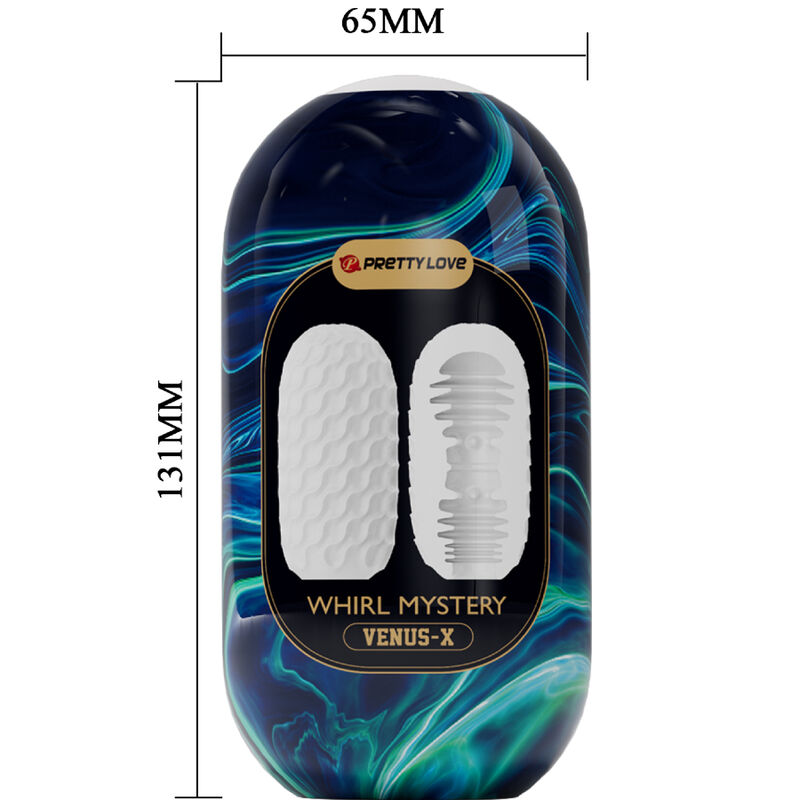 PRETTY LOVE - HUEVO MASTURBADOR WHIRL MYSTERY VENUS - Imagen 6