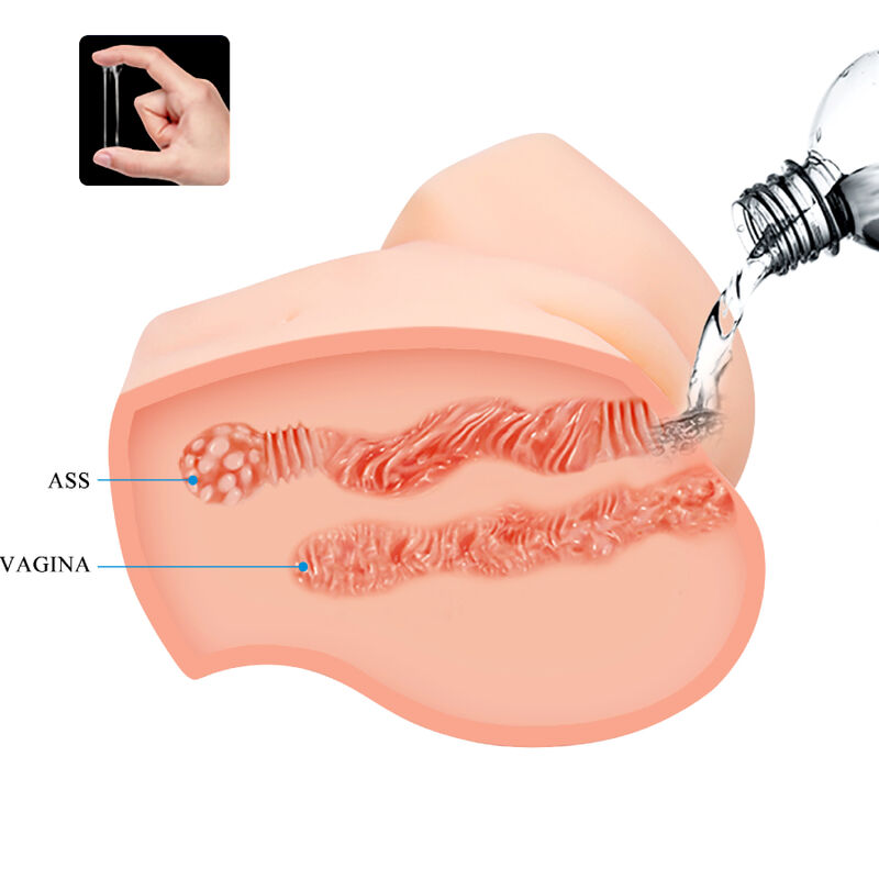 CRAZY BULL - VAGINA Y ANO REALISTICOS VIBRADOR SAMANTHA - Imagen 9