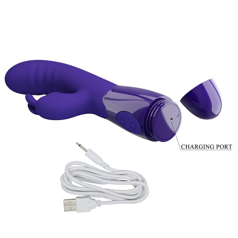 PRETTY LOVE - CERBERUS YOUTH VIBRADOR RABBIT VIOLETA - Imagen 7