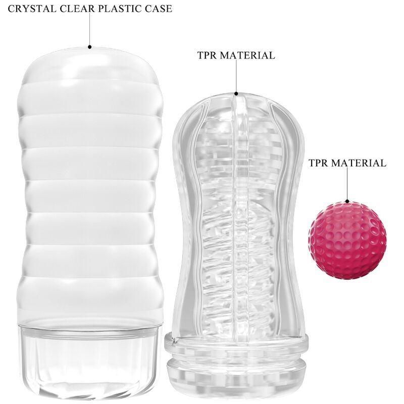 PRETTY LOVE - FUNDA MASTURBADORA ROSA - Imagen 5