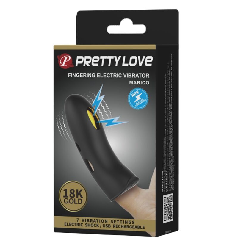 PRETTY LOVE - MARICO FUNDA DE DEDO ELECTRO-ESTUMILADOR NEGRO - Imagen 13