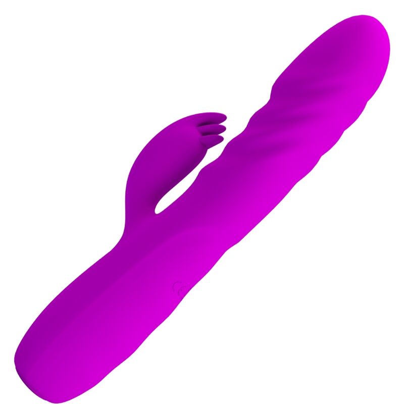PRETTY LOVE - MELANIE VIBRADOR CONEJO RECARGABLE MORADO - Imagen 4
