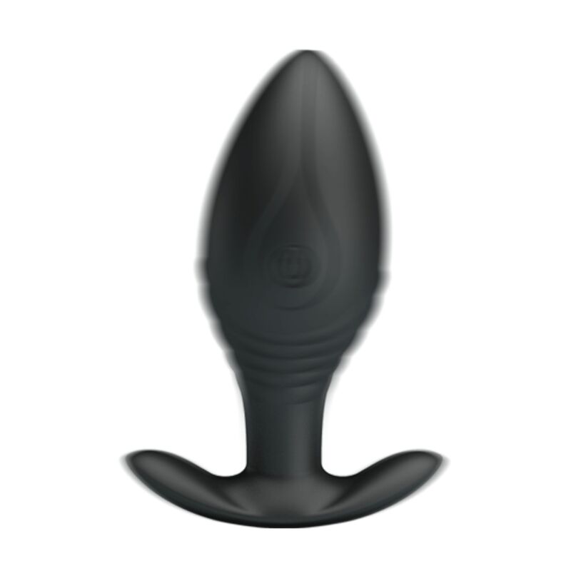PRETTY LOVE - REGINA PLUG ANAL VIBRADOR RECARGABLE NEGRO - Imagen 8