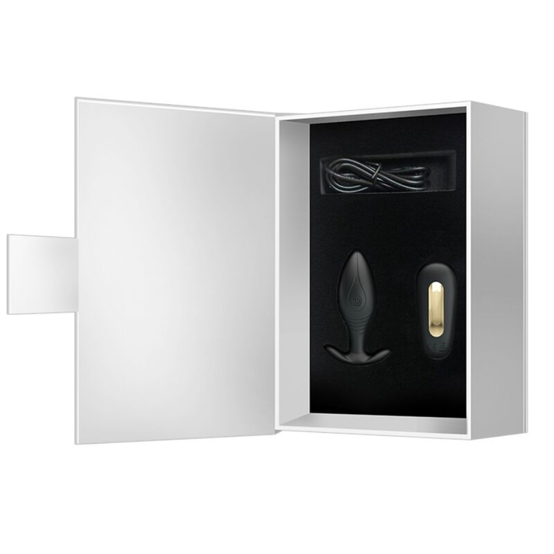 PRETTY LOVE - REGINA PLUG ANAL VIBRADOR RECARGABLE NEGRO - Imagen 13