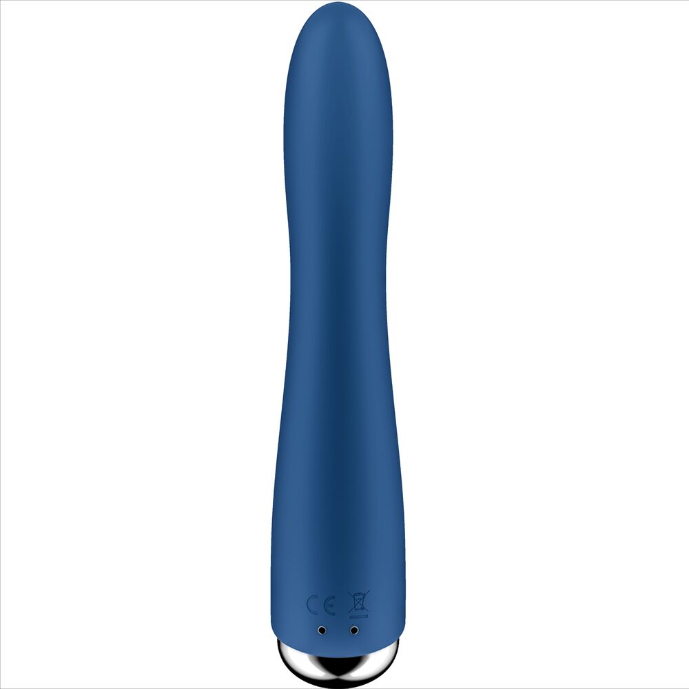 SATISFYER - SPINNING VIBE 1 VIBRADOR ROTADOR G-SPOT AZUL - Imagen 8