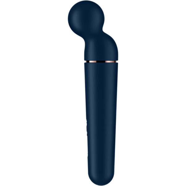 SATISFYER - PLANET WAND-ER MASAJEADOR VIBRADOR BERRY - AZUL