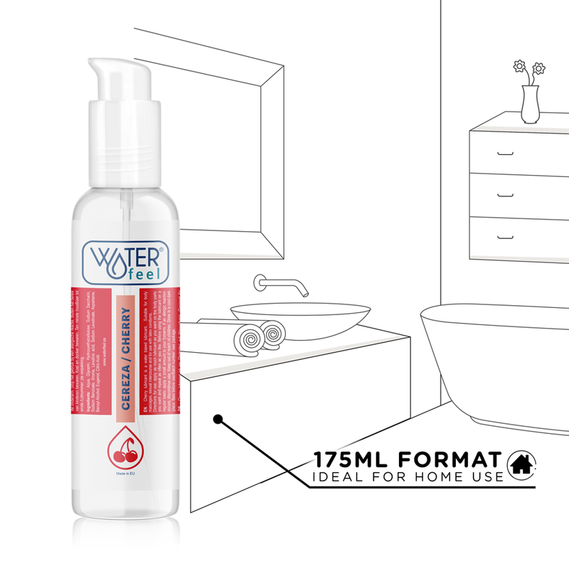 WATERFEEL - LUBRICANTE CEREZA 175 ML - Imagen 3