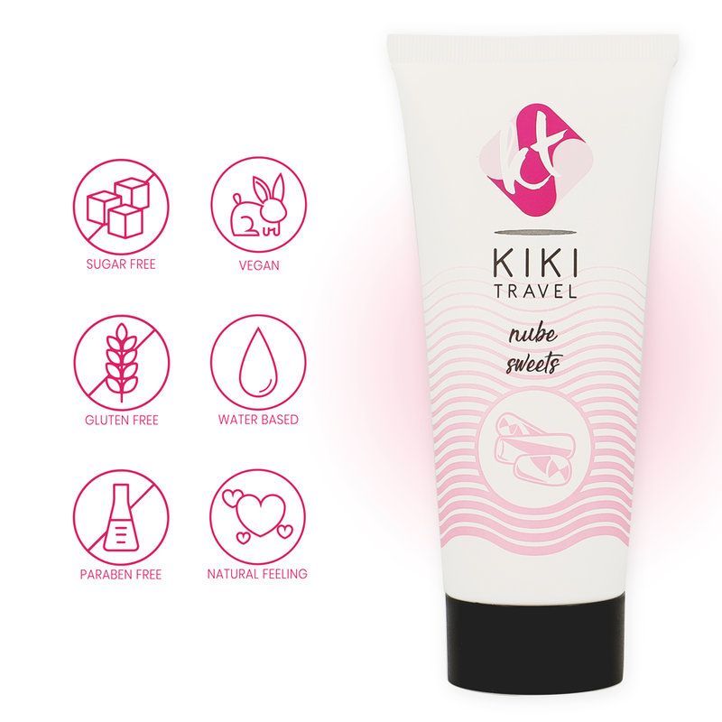 KIKÍ TRAVEL - LUBRICANTE SABOR A NUBE 50 ML - Imagen 3