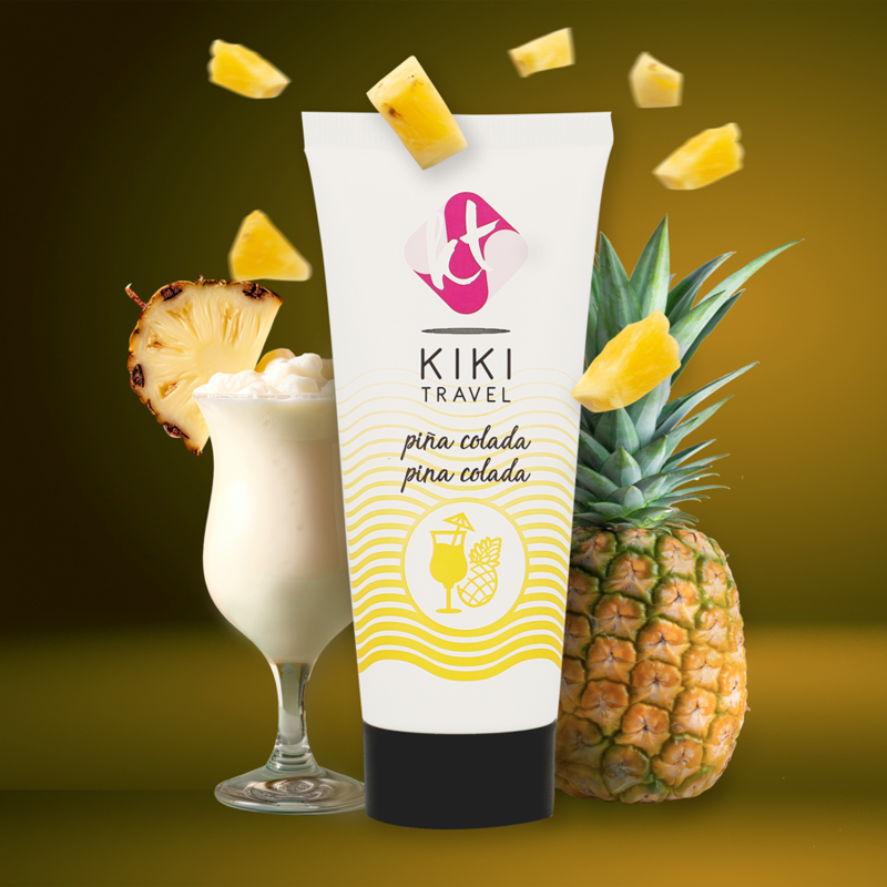 KIKÍ TRAVEL - LUBRICANTE SABOR A PIÑA COLADA 50 ML - Imagen 7