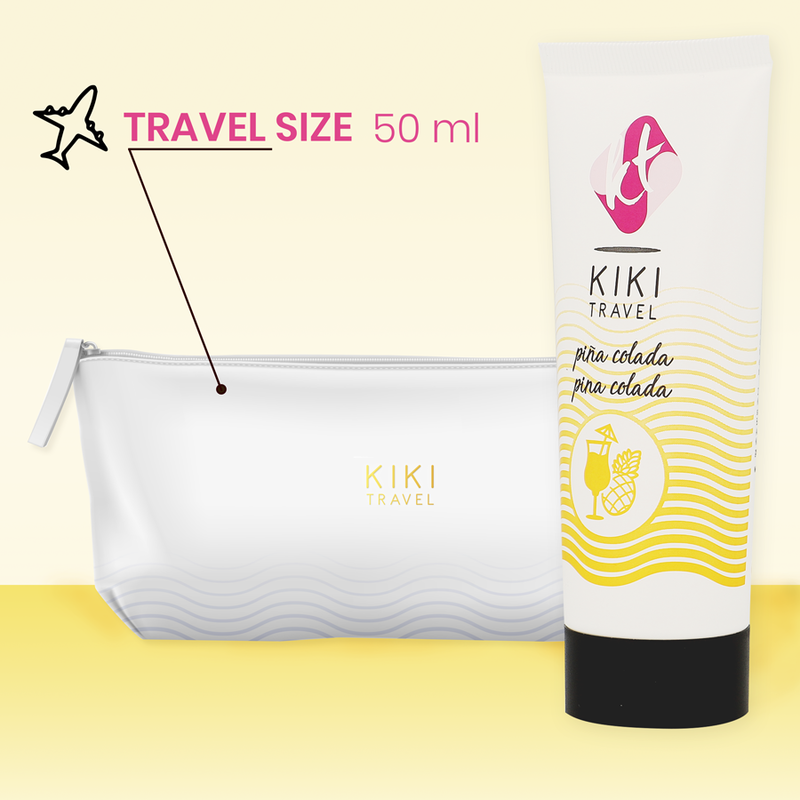 KIKÍ TRAVEL - LUBRICANTE SABOR A PIÑA COLADA 50 ML - Imagen 4