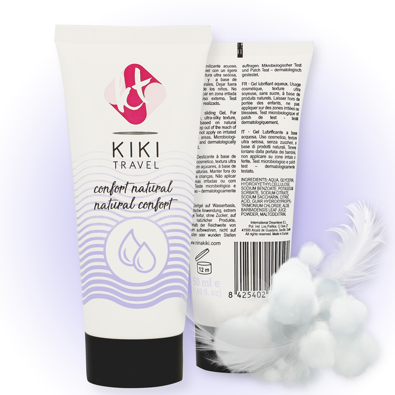 KIKÍ TRAVEL - GEL DESLIZANTE NATURAL CONFORT 50 ML - Imagen 8