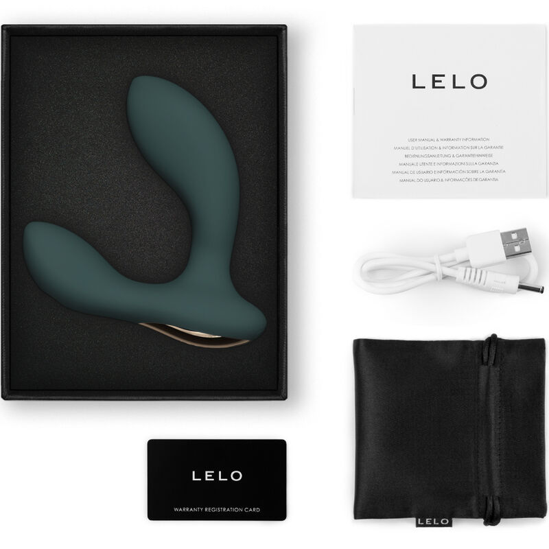 LELO - HUGO 2 MASAJEADOR DE PROSTATA VERDE - Imagen 3