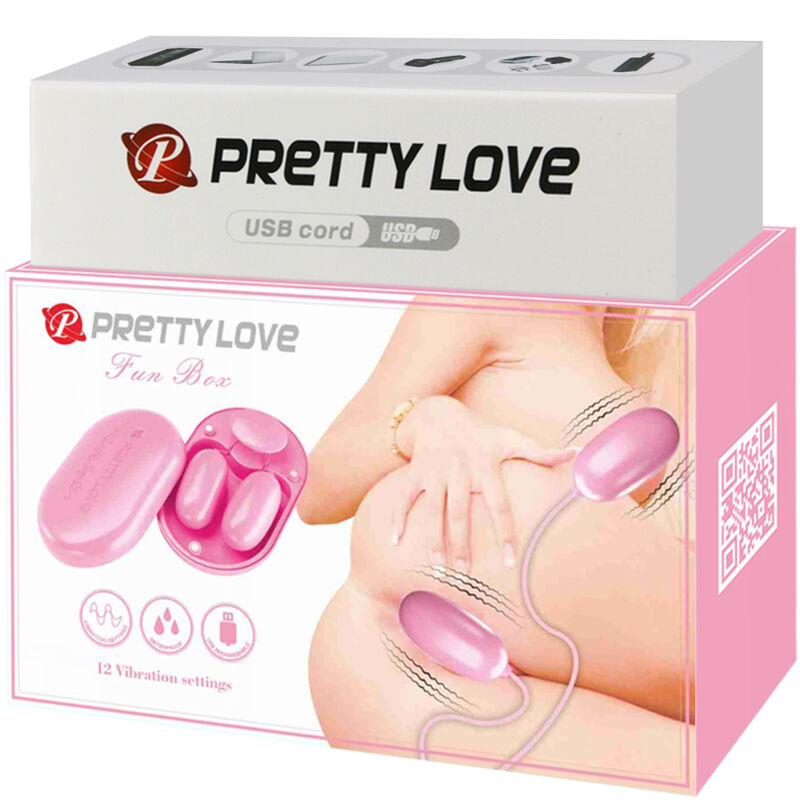PRETTY LOVE - FUN BOX BALA VIBRADORA ROSA - Imagen 9