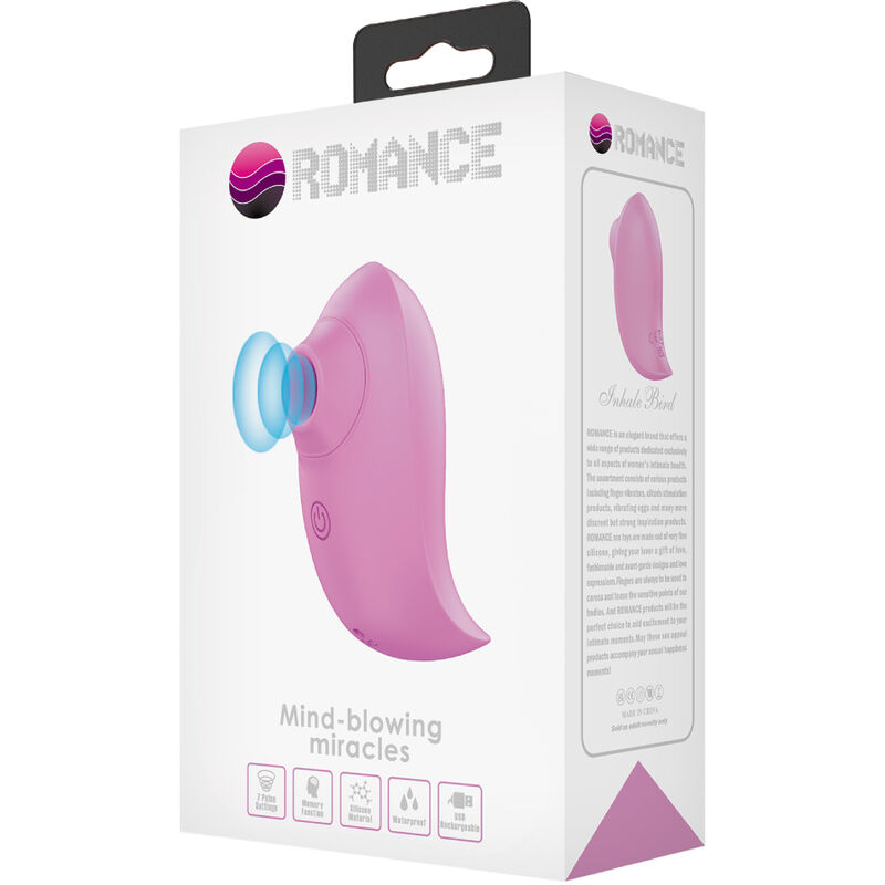 ROMANCE - INHALE BIRD MINI SUCCIONADOR CON FUNCION MEMORIA - Imagen 8