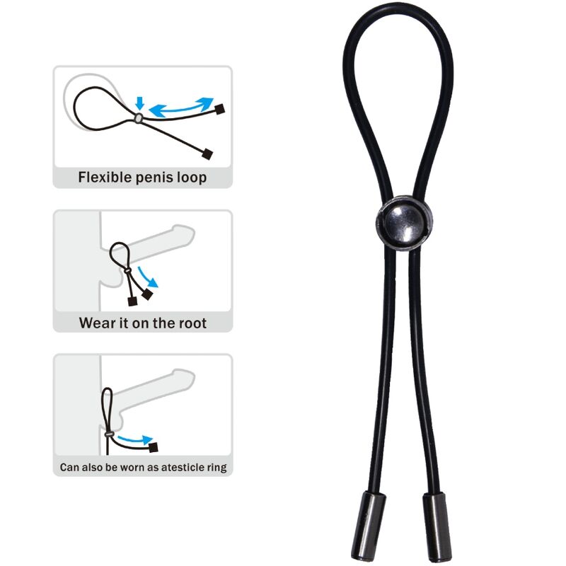 PRETTY LOVE - CUERDA ANILLO PENE Y TESTÍCULOS - Imagen 4