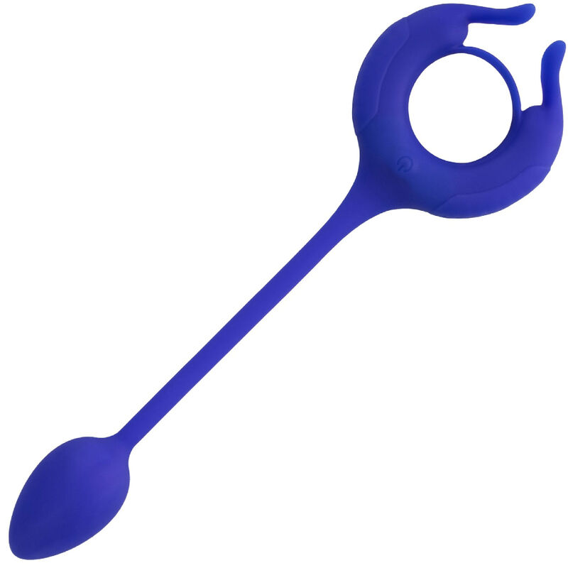 CALEXOTICS - ADMIRAL ANILLO CON PESO PARA PENE AZUL - Imagen 3