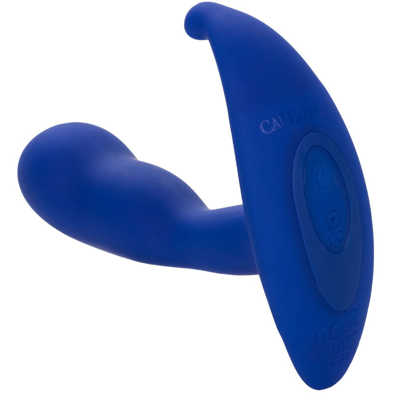 CALEXOTICS - ADMIRAL CURVED ESTIMULADOR & VIBRADOR ANAL AZUL - Imagen 4