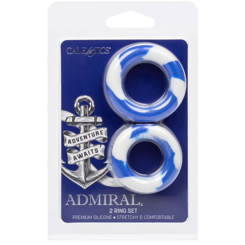 CALEXOTICS - ADMIRAL SET 2 ANILLOS PARA PENE - Imagen 3