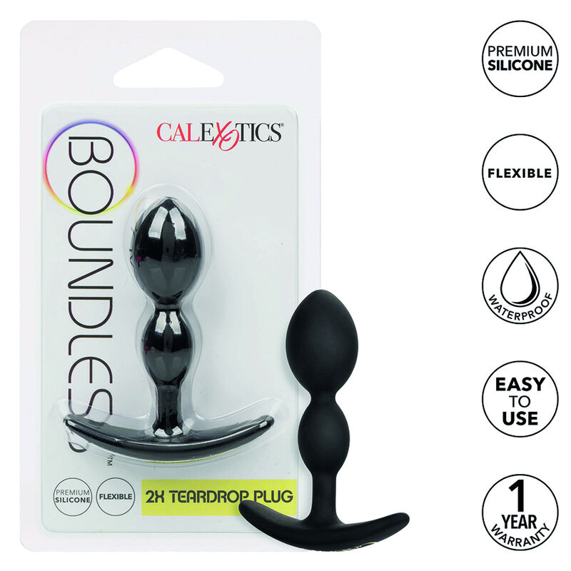 CALEXOTICS - BOUNDLESS PLUG ANAL LGRIMA 2X - Imagen 4