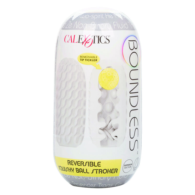 CALEXOTICS - BOUNDLESS STROKER BLANDO REVERSIBLE AMARILLO - Imagen 4