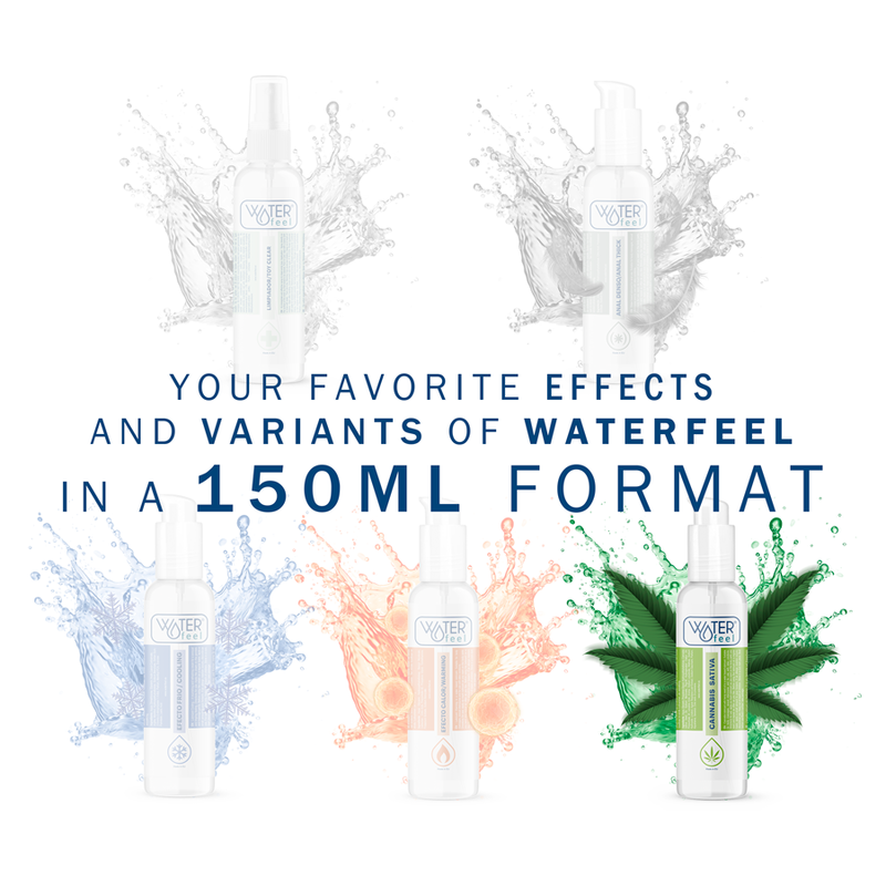 WATERFEEL - LUBRICANTE CANNABIS 150 ML - Imagen 3