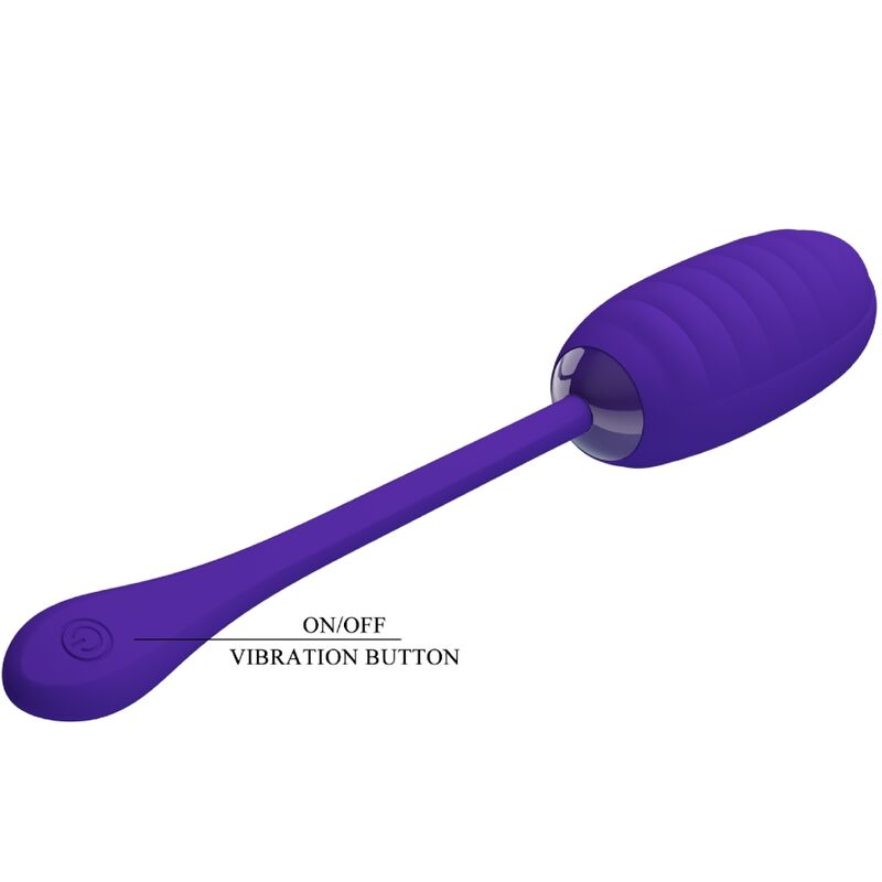 PRETTY LOVE - KIRK HUEVO VIBRADOR RECARGABLE LILA - Imagen 8