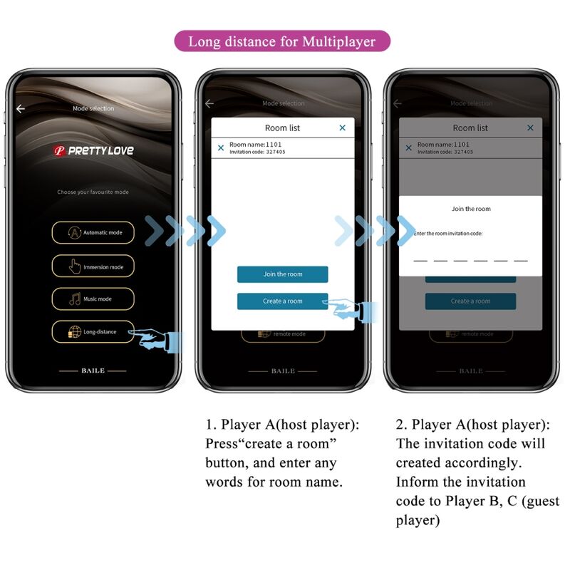 PRETTY LOVE - JAYLEEN VIBRADOR APP CONTROL REMOTO LILA - Imagen 15