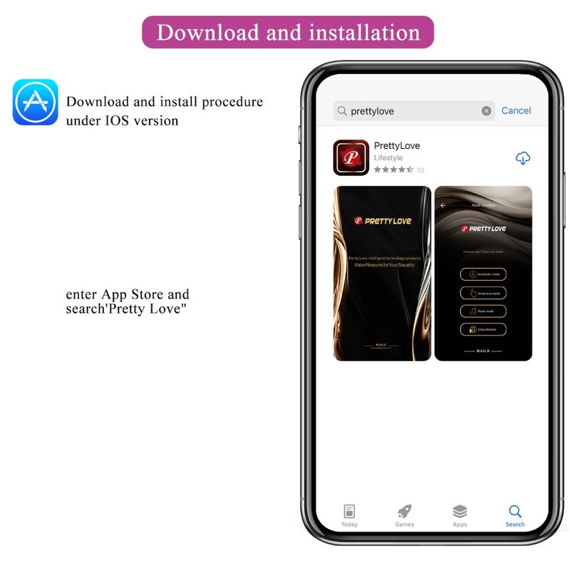 PRETTY LOVE - JAYLEEN VIBRADOR APP CONTROL REMOTO LILA - Imagen 12