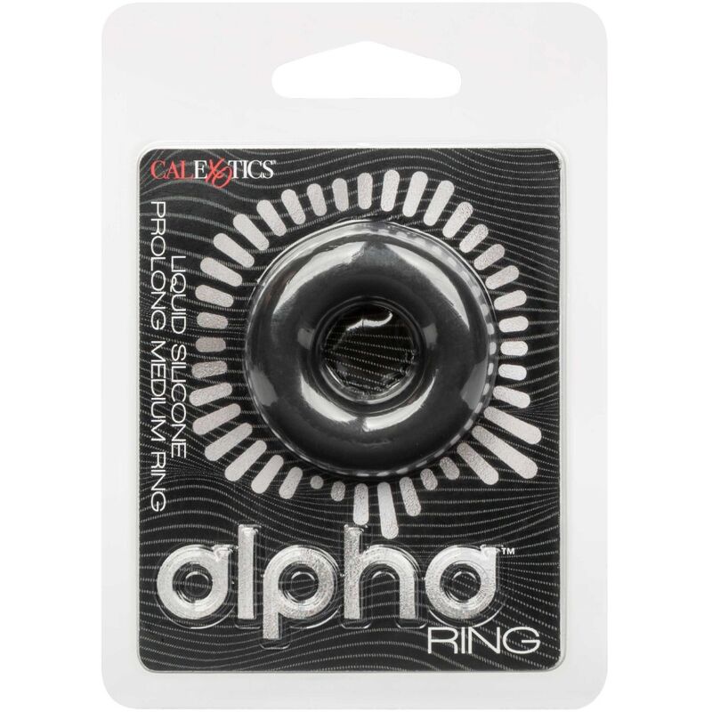CALEXOTICS - ALPHA ANILLO PROLONG MEDIO NEGRO - Imagen 6