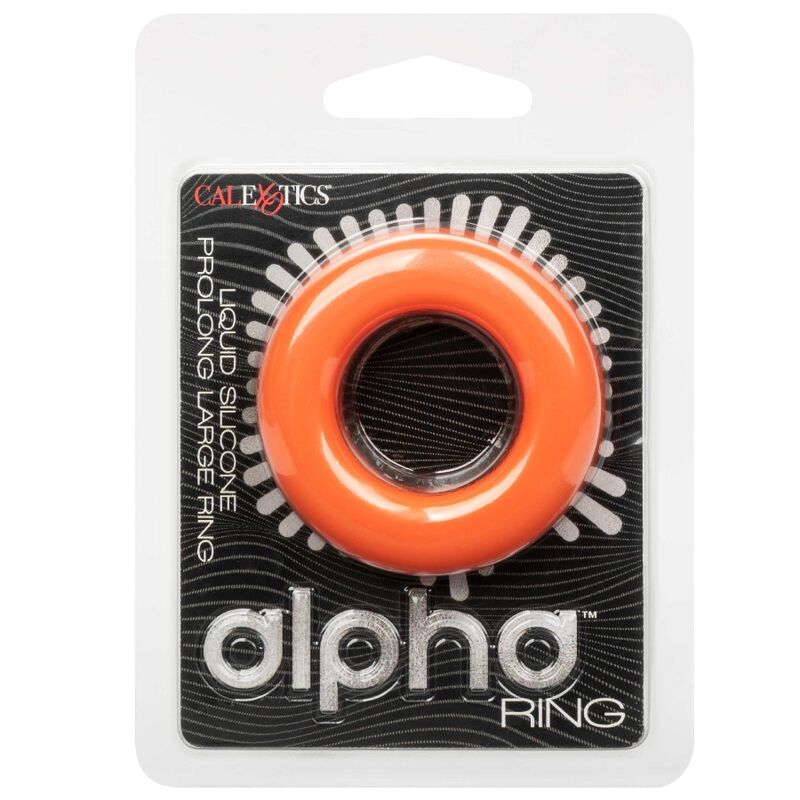 CALEXOTICS - ALPHA ANILLO PROLONG GRANDE NARANJA - Imagen 6