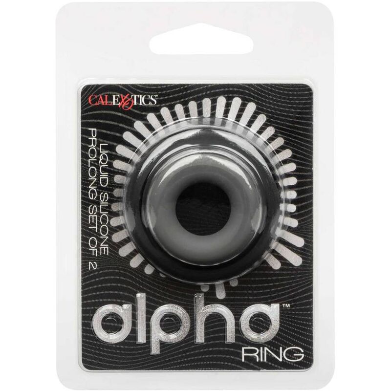 CALEXOTICS - ALPHA SET DE 2 ANILLOS PROLONG GRIS - Imagen 5