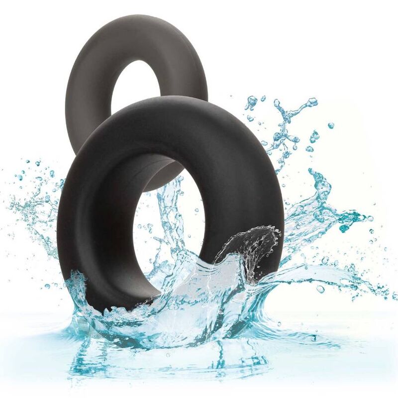 CALEXOTICS - ALPHA SET DE 2 ANILLOS PROLONG GRIS - Imagen 8