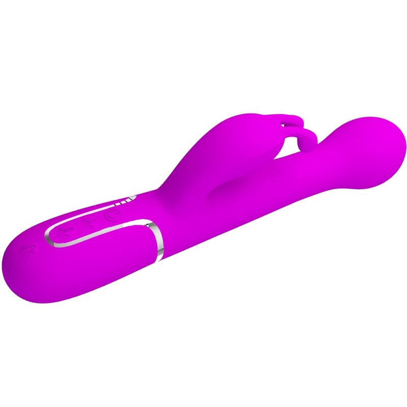 PRETTY LOVE - DEJON VIBRADOR RABBIT 3 EN 1 MULTIFUNCIÓN VIOLETA - Imagen 4