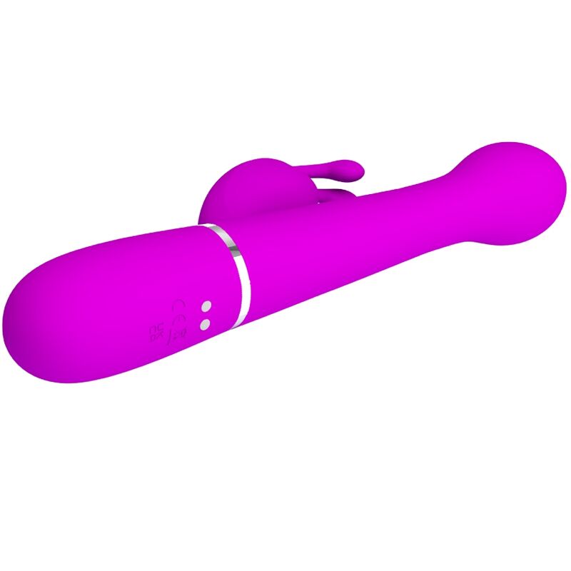 PRETTY LOVE - DEJON VIBRADOR RABBIT 3 EN 1 MULTIFUNCIÓN VIOLETA - Imagen 7