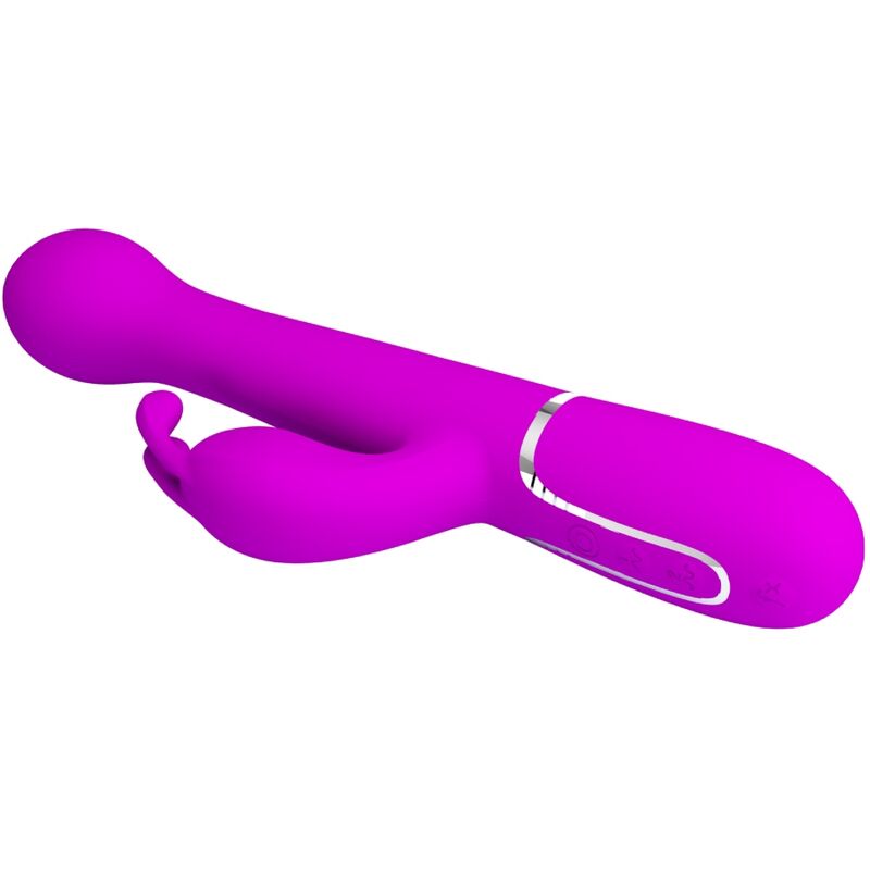 PRETTY LOVE - DEJON VIBRADOR RABBIT 3 EN 1 MULTIFUNCIÓN VIOLETA - Imagen 5