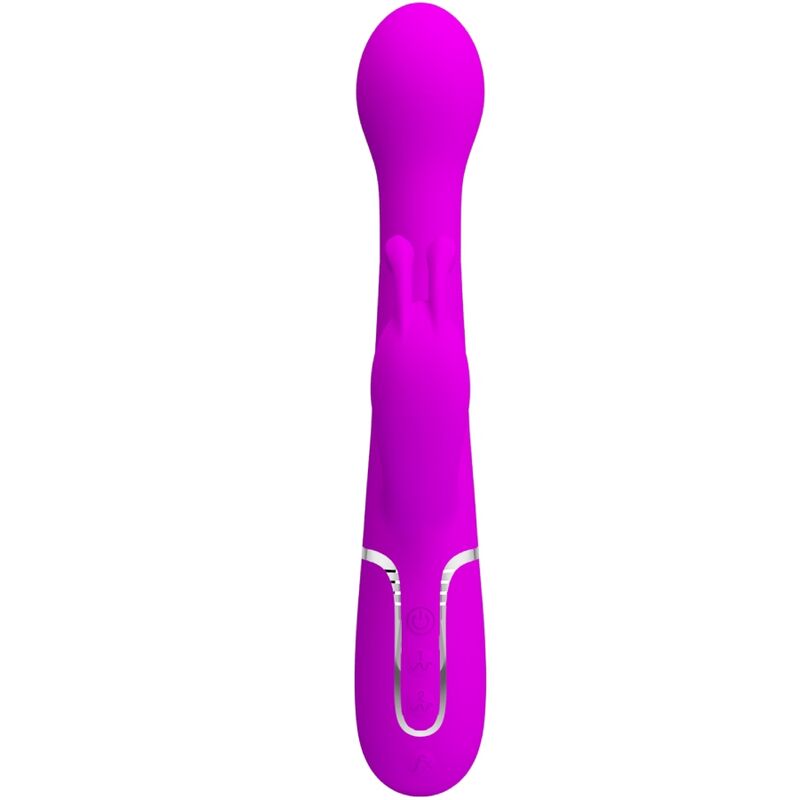 PRETTY LOVE - DEJON VIBRADOR RABBIT 3 EN 1 MULTIFUNCIÓN VIOLETA - Imagen 3