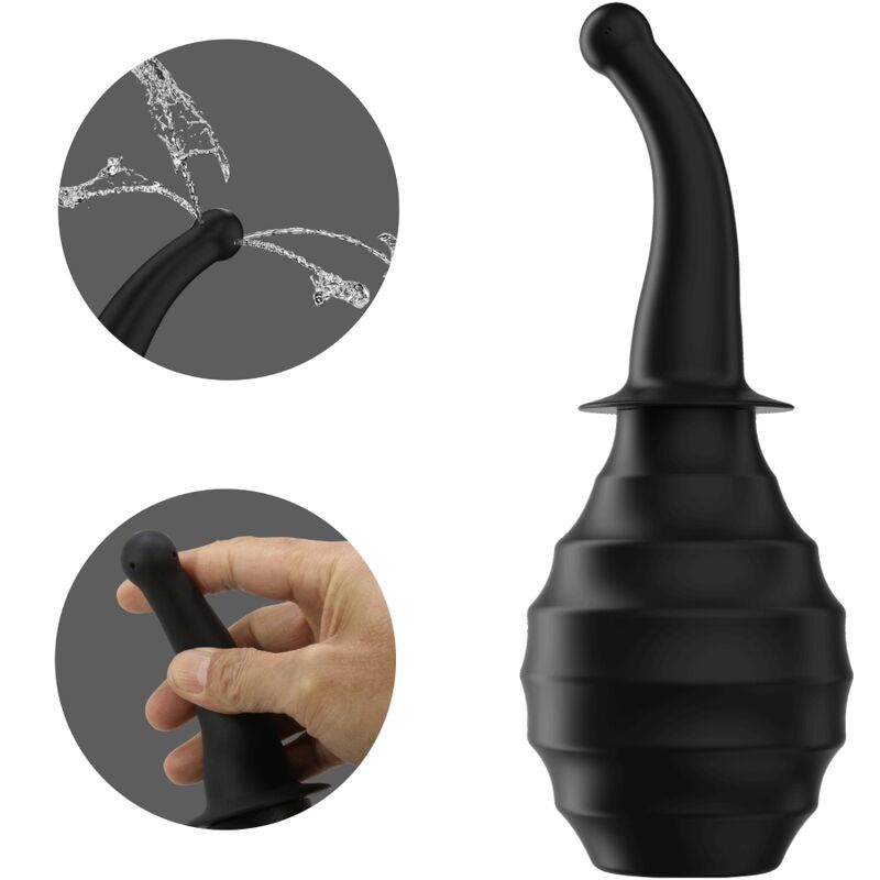 MR PLAY - DUCHA ANAL BLKM6 SUPER POWER NEGRO - Imagen 7